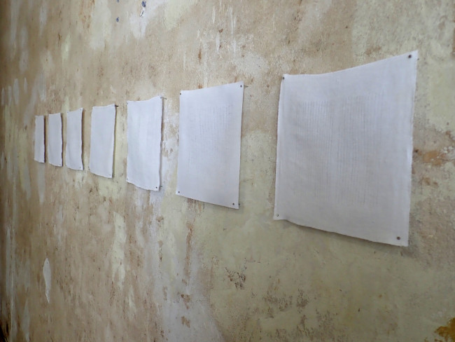 exposition Notationen im Geweb