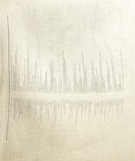 sans titre, 2025, coton / lin,