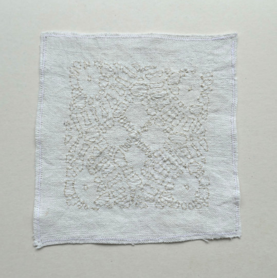 Sans titre, 2023, coton / lin,