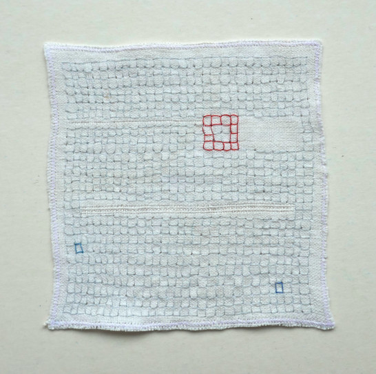 Sans titre, 2023, coton / lin,