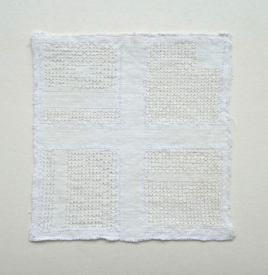 Sans titre, 2023, coton / lin,