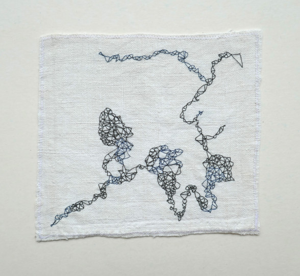 Sans titre, 2023, coton / lin,