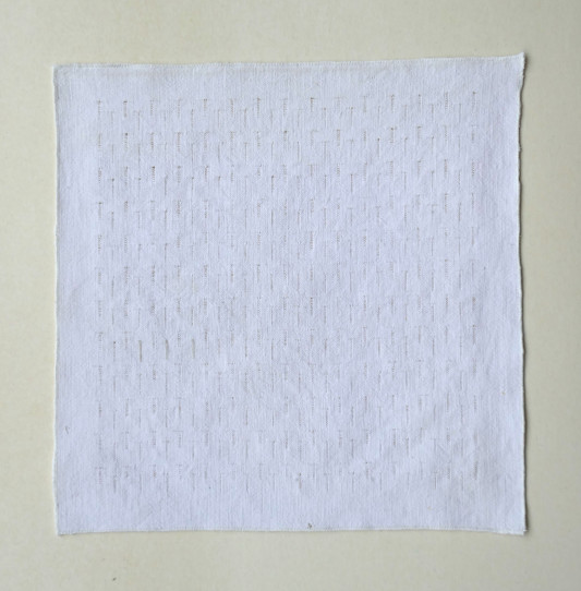 Sans titre, 2023, coton / lin,