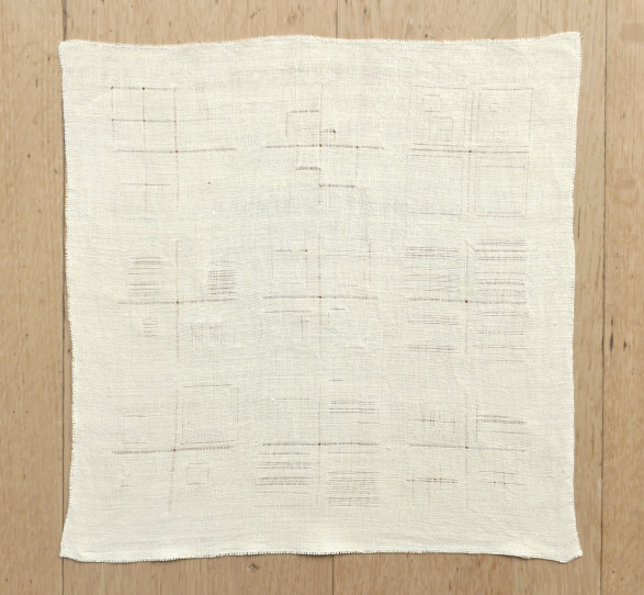 Sans titre, 2023, coton / lin,