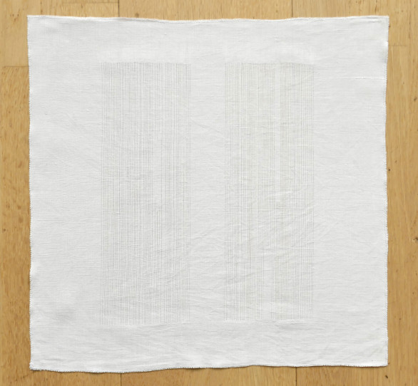 Sans titre, 2024, coton / lin,