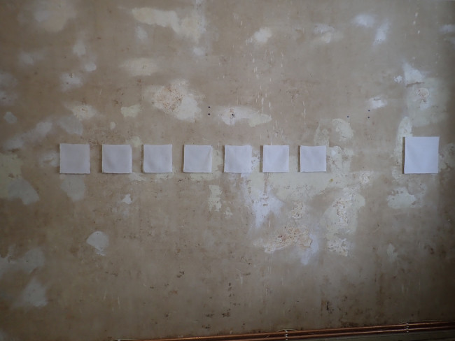 exposition Notationen im Geweb