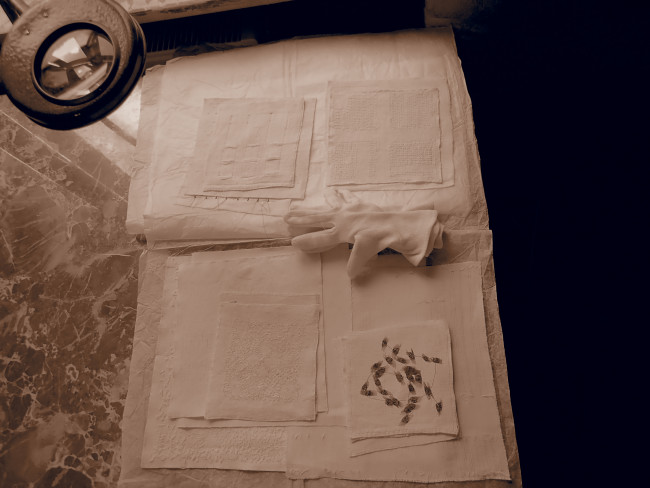exposition Notationen im Geweb