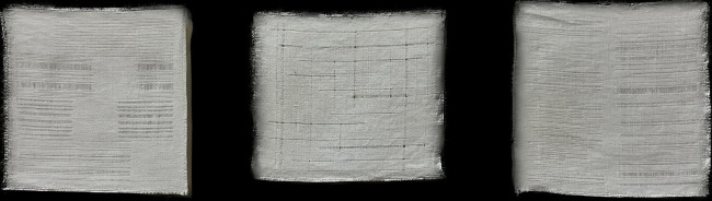 Sans titre, 2023, coton / lin,