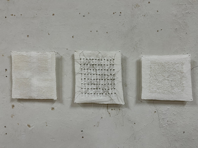 Sans titre, 2023, coton / lin,