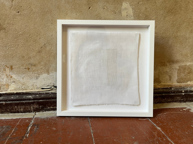 Sans titre, 2025, coton / lin,